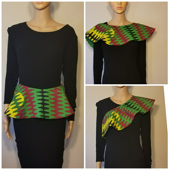 Ankara Peplum Belt - Picture 4 of 4